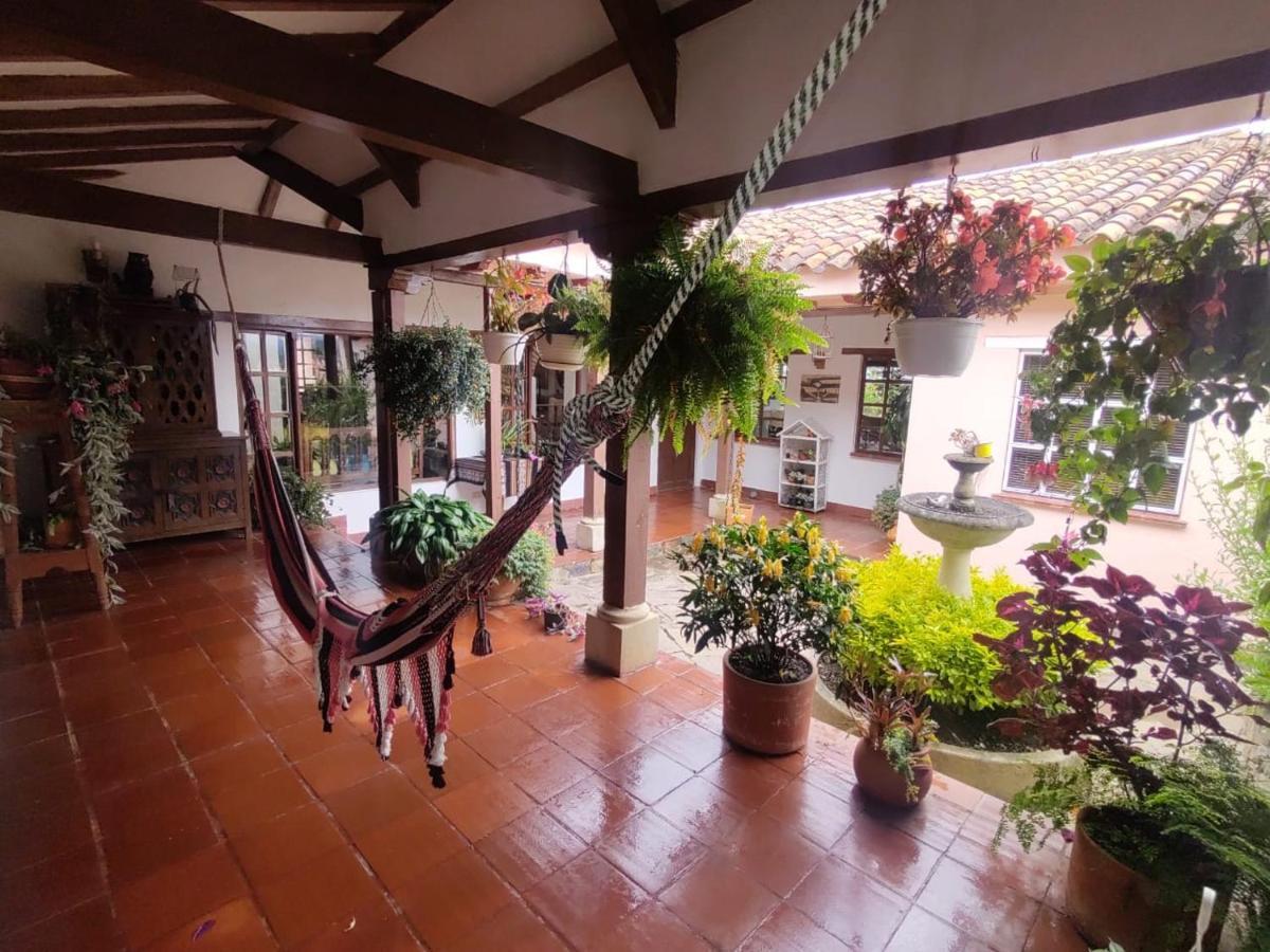 Hacienda El Pinar del Viento Bed and Breakfast Villa de Leyva Exterior foto