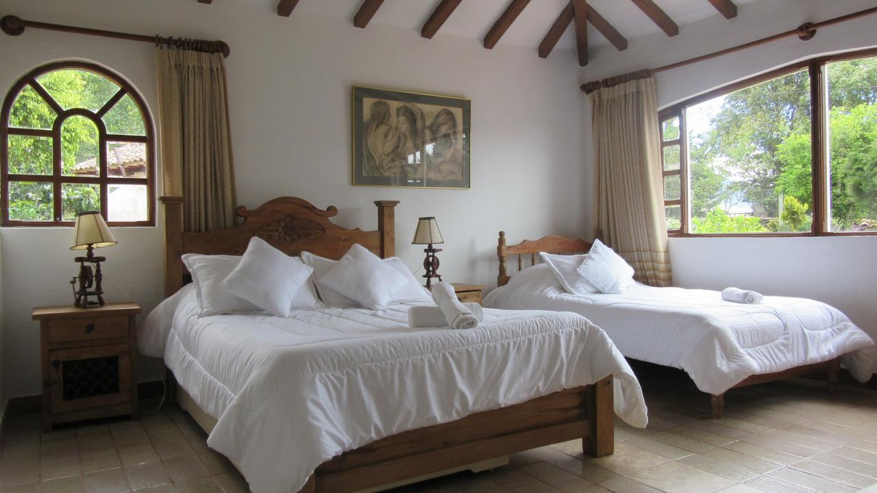 Hacienda El Pinar del Viento Bed and Breakfast Villa de Leyva Exterior foto